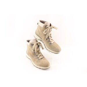 Bionica Dalton Lace‎ Up Tan Leather Hiking Boots Women"s Size 10M